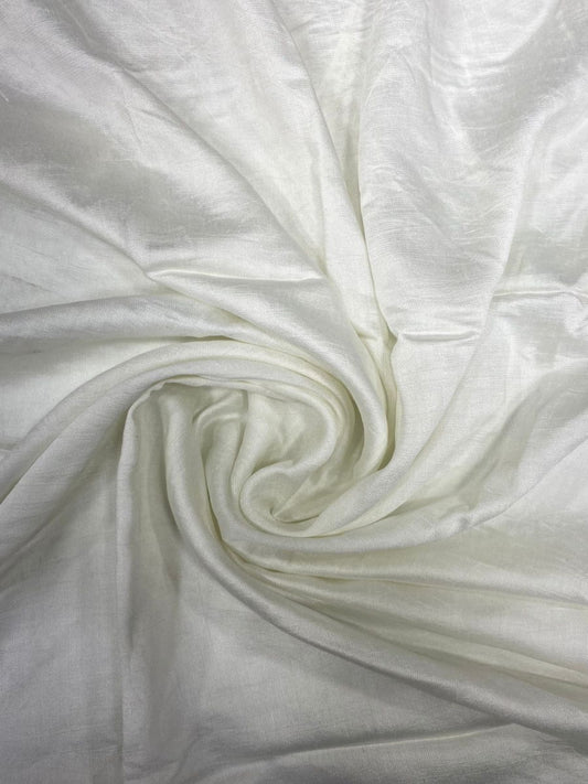 Dyeable Viscose Heavy Chanderi Fabric ( 58" Inch Width )